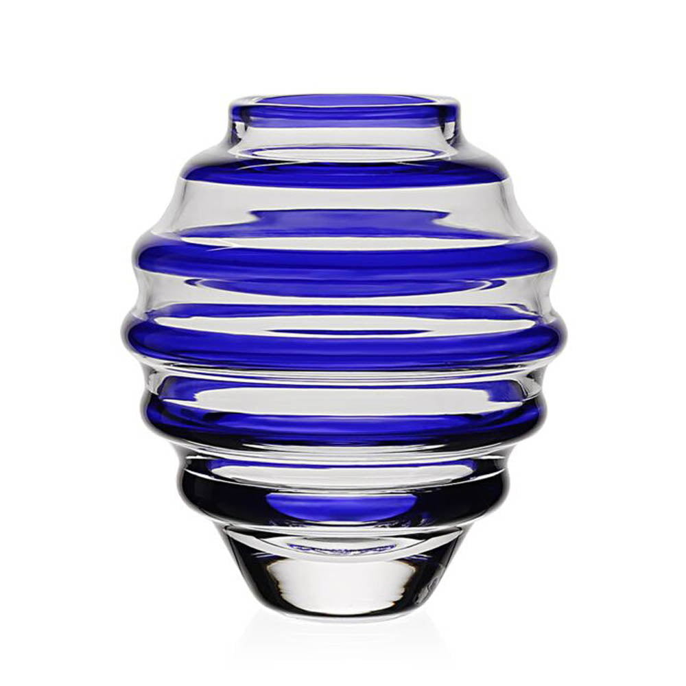 Circe Mini Vase Blue by William Yeoward Crystal