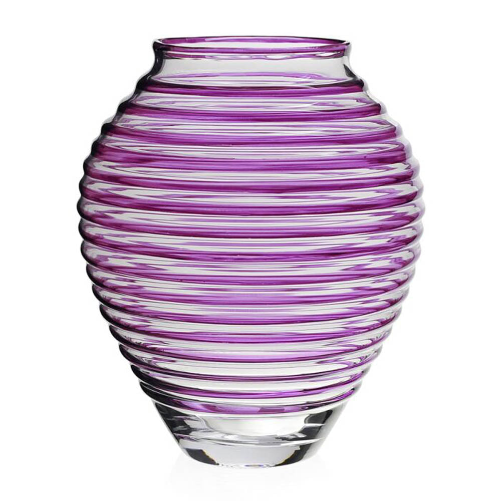 Circe Vase Amethyst (16"/40.50cm) by William Yeoward Crystal