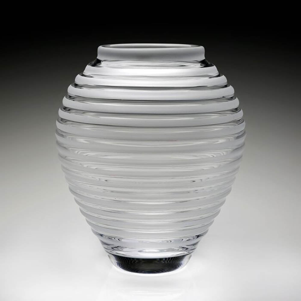 Circe Vase Frost 11" by William Yeoward Crystal Additional Image - 1