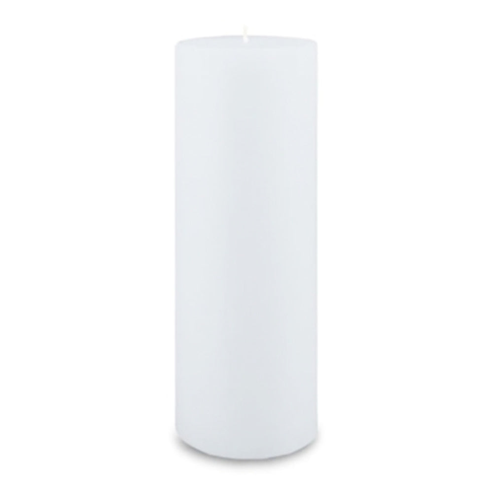 Classic 3x9 Pillar Candle in White