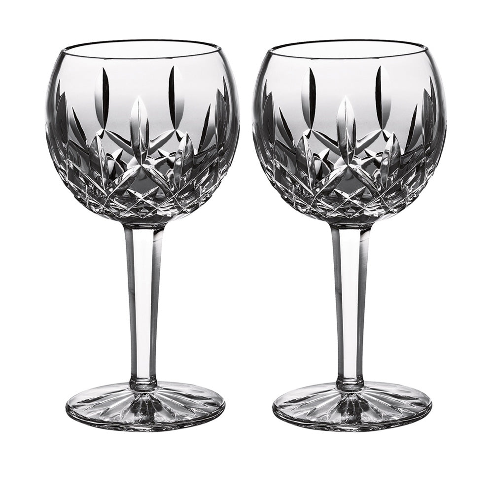 Classic Lismore Balloon Wine Glass - Pair by Waterford