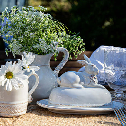 Clever Creatures Bunny Butter Dish by Juliska Additional Image-3