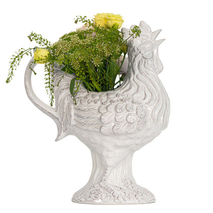 Clever Creatures Ceramic Rooster Pitcher by Juliska Additional Image-4