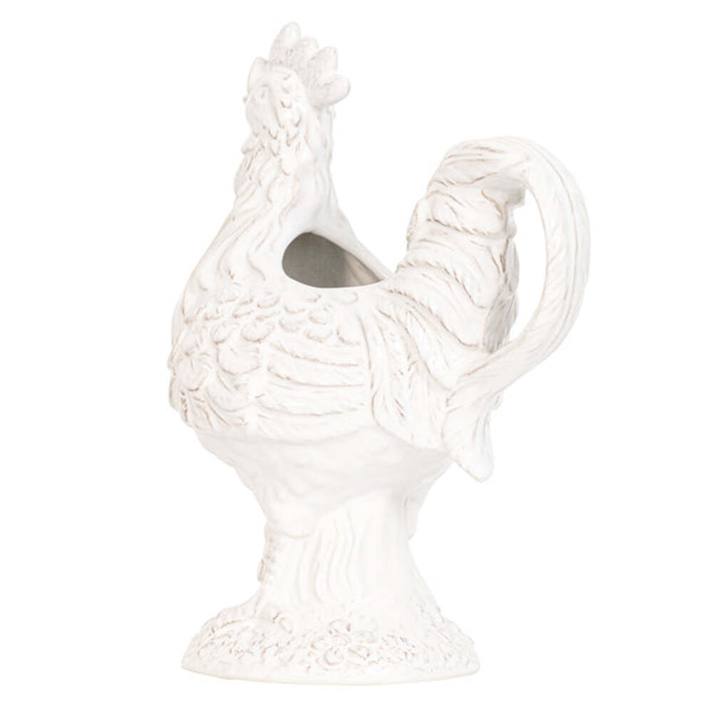 Clever Creatures Ceramic Rooster Pitcher by Juliska Additional Image-6