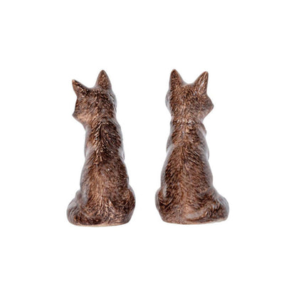 Clever Creatures Fox Salt and Pepper Set of 2 by Juliska Additional Image-3