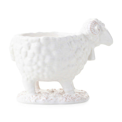 Clever Creatures Ram Bowl by Juliska