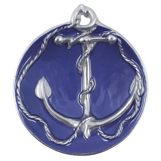 Cobalt Anchor Dip Dish by Mariposa