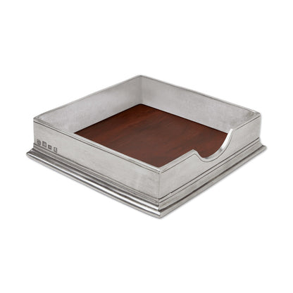 Cocktail Napkin Box by Match Pewter Additional Image 3