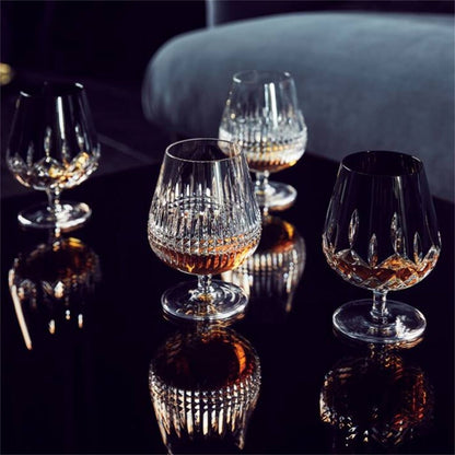 Connoisseur Lismore Black Brandy Balloon Glass 17oz Set of 2 by Waterford Additional Image 2