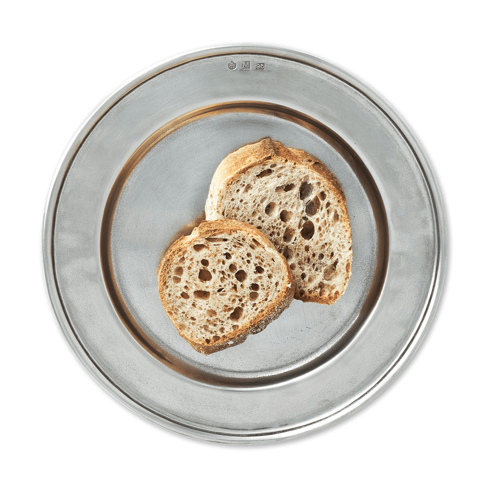 Convivio Bread Plate by Match Pewter
