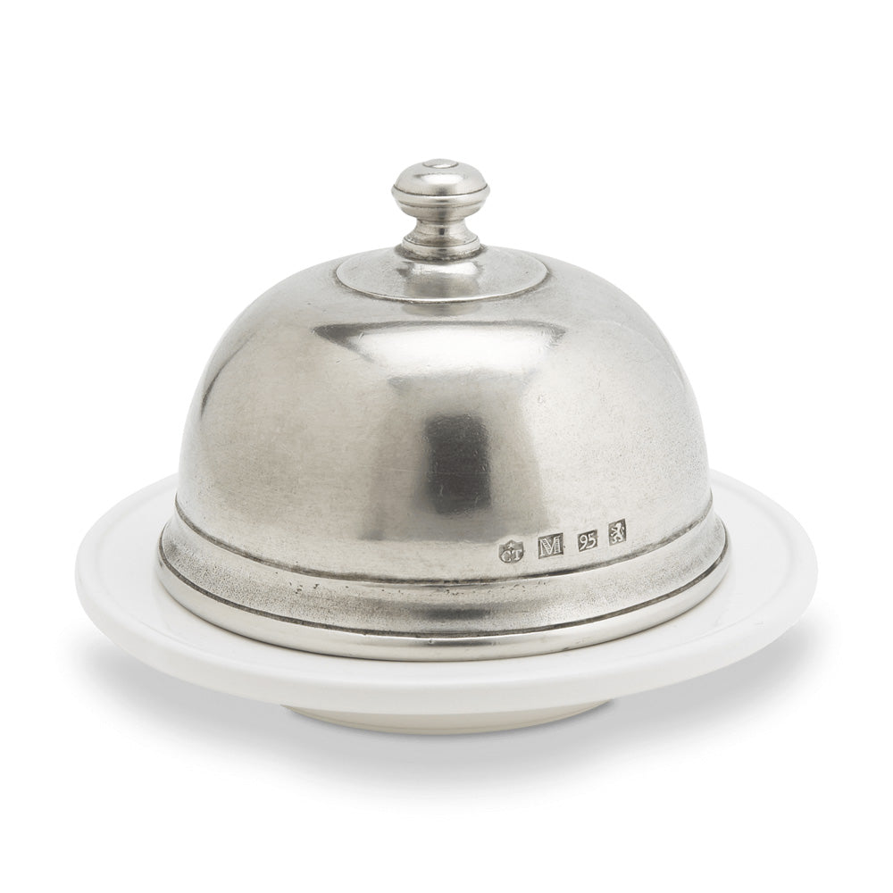 Convivio Butter Dome - Large by Match Pewter