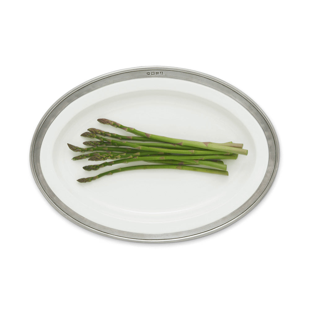 Convivio Oval Serving Platter by Match Pewter Additional Image 1