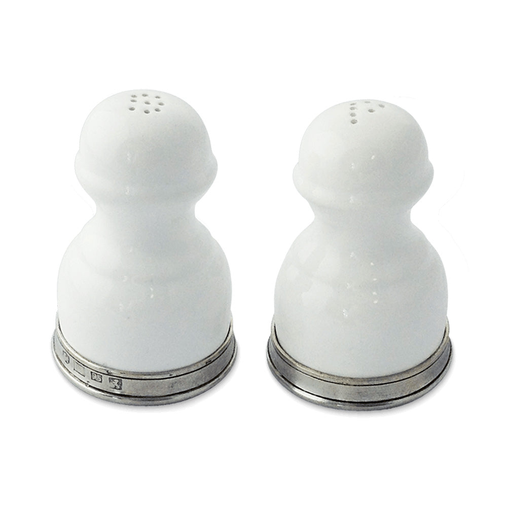 Convivio Salt & Pepper Set by Match Pewter