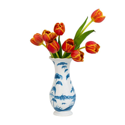 Country Estate 9" Vase - Delft Blue by Juliska Additional Image-2