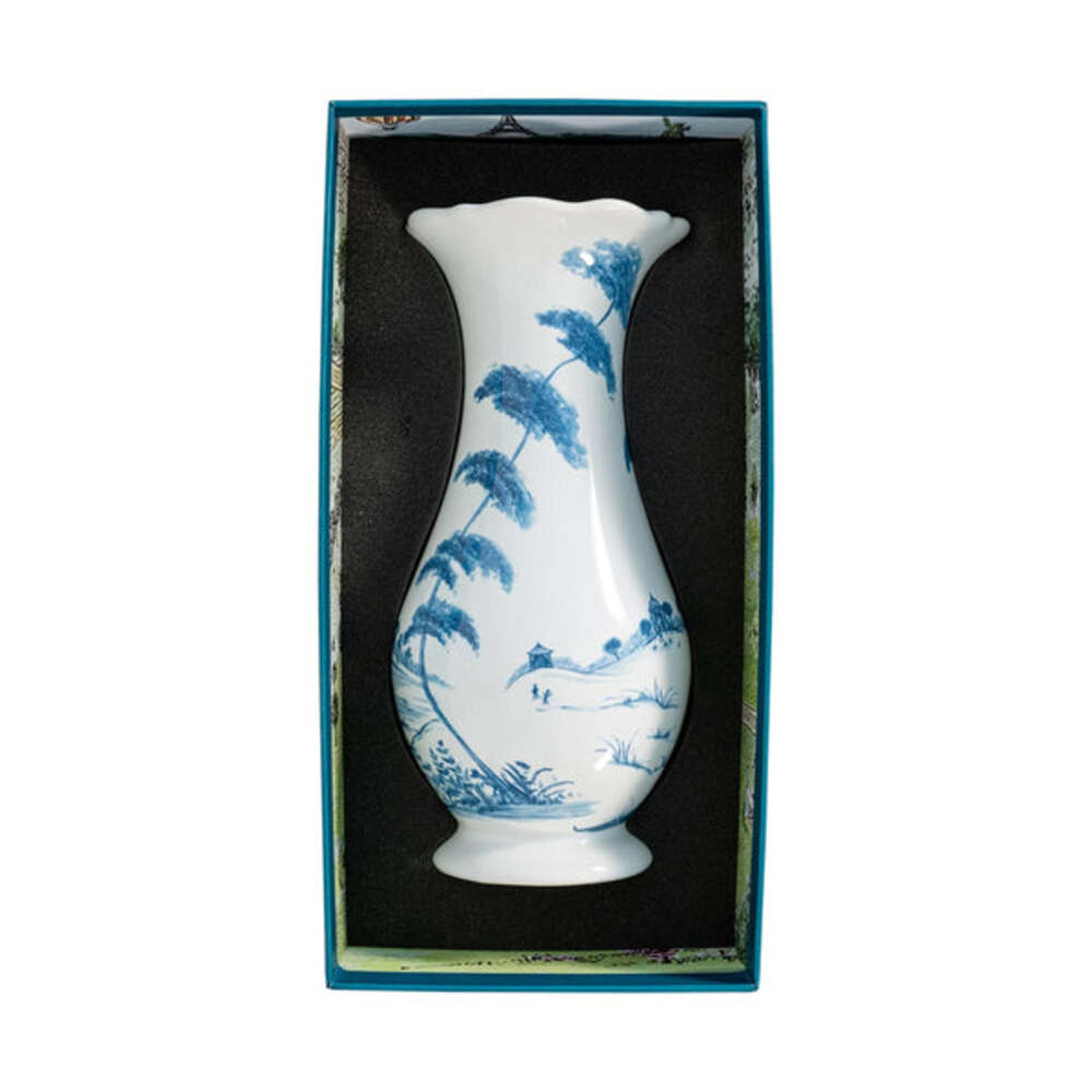 Country Estate 9" Vase - Delft Blue by Juliska Additional Image-6