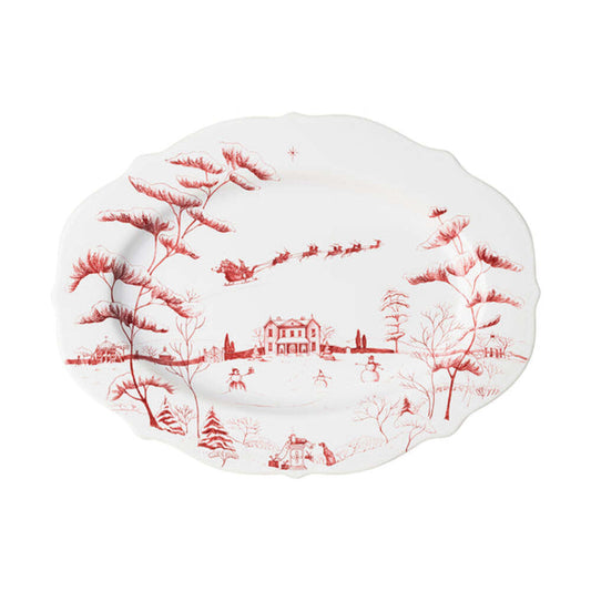 Country Estate Winter Frolic 15" Platter by Juliska