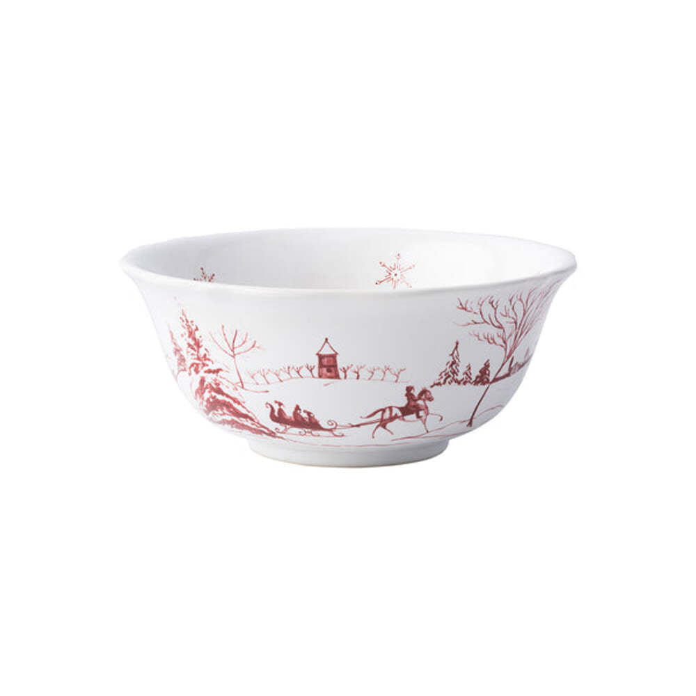 Country Estate Winter Frolic Cereal/Ice Cream Bowl by Juliska Additional Image-1