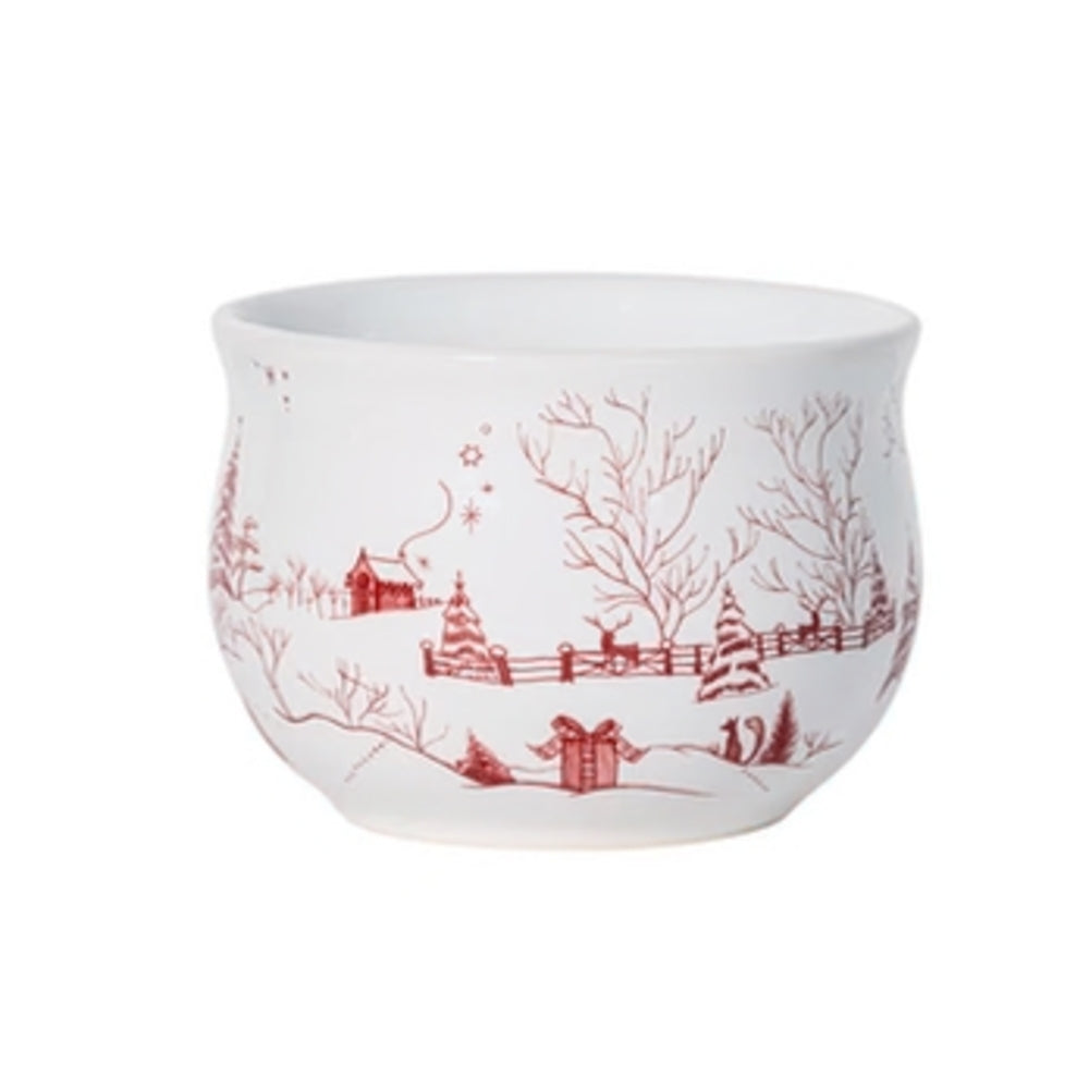 Country Estates Winter Frolic Ruby Comfort Bowl by Juliska