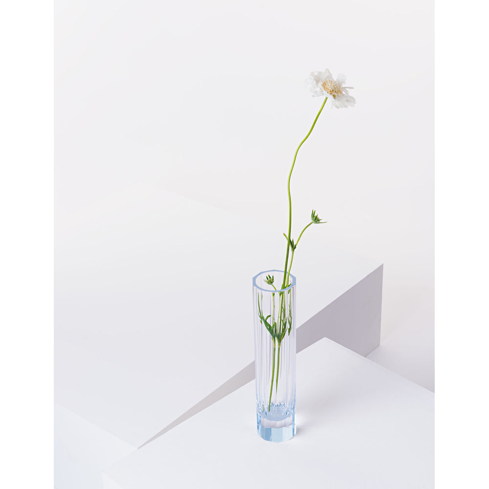 Daisy Vase, 22 cm - Aquamarine by Moser Additional image - 1