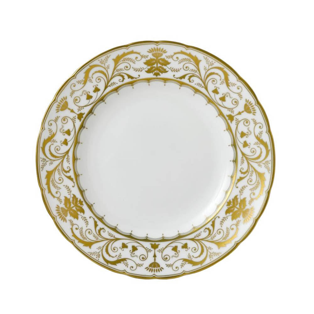 Darley Abbey Dinner Plate White by Royal Crown Derby