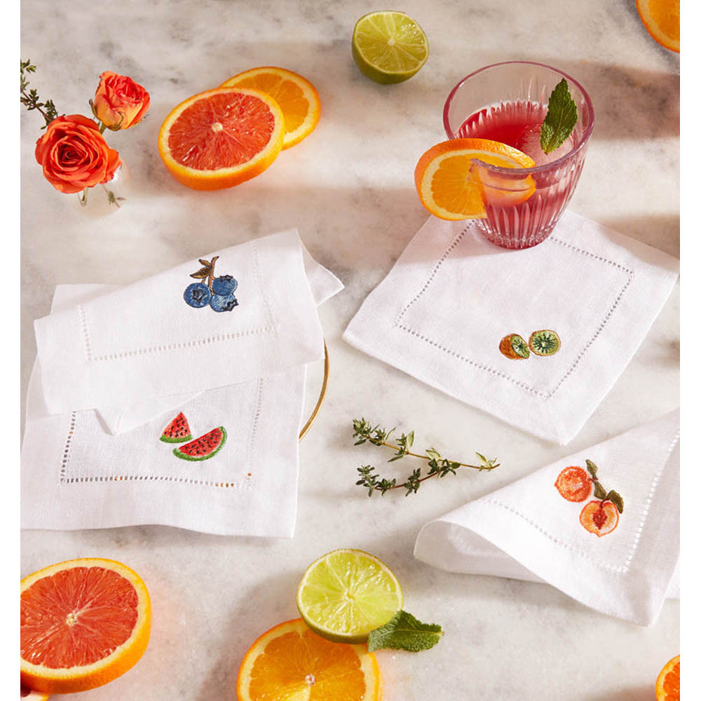 Dolce Cocktail Napkin - Set of 4 by SFERRA Additional Image - 1