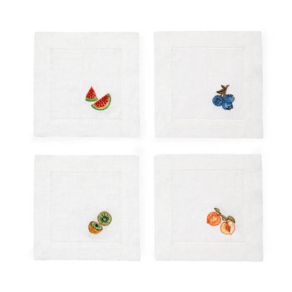Dolce Cocktail Napkin - Set of 4 by SFERRA Additional Image - 2