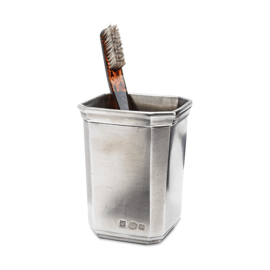 Dolomiti Toothbrush Cup by Match Pewter
