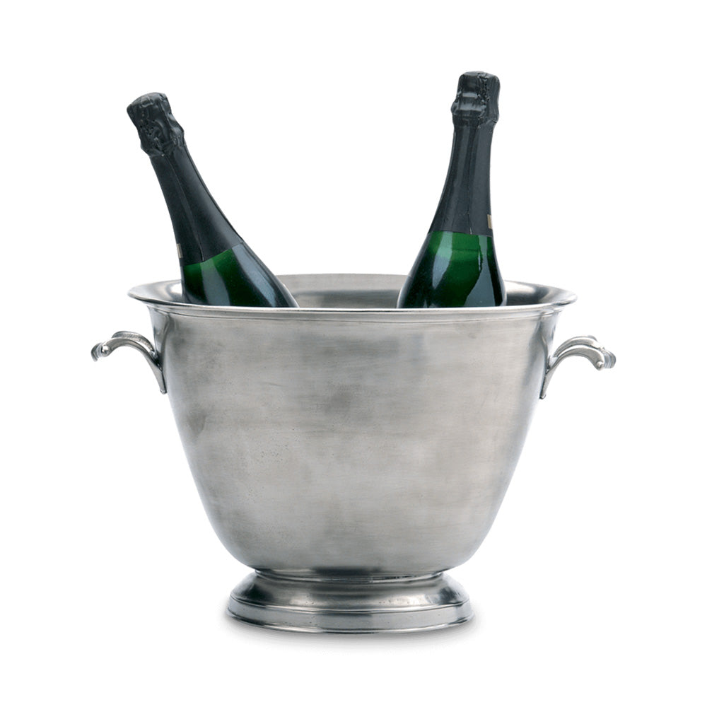 Double Champagne Bucket by Match Pewter