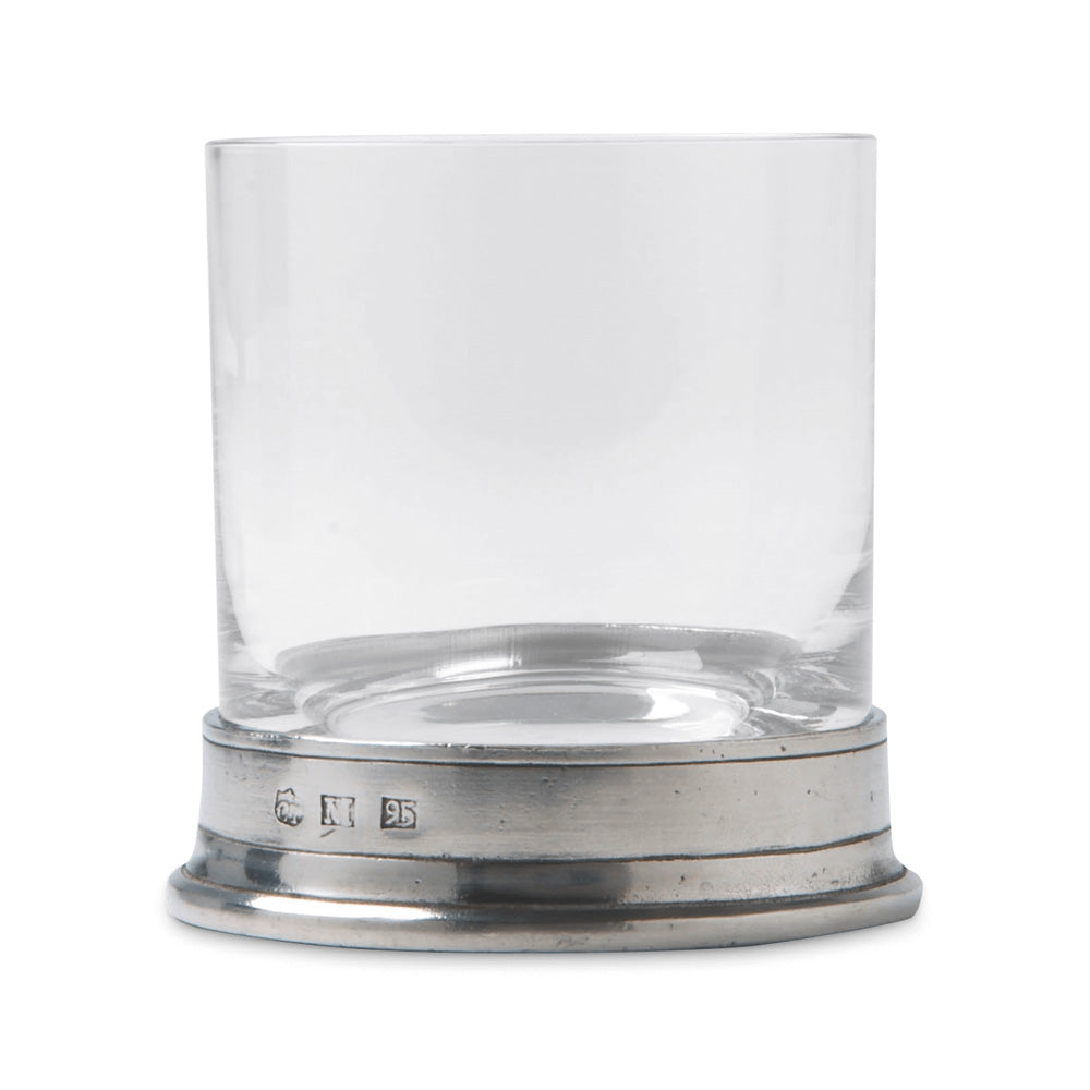 Double Old Fashioned Glass by Match Pewter