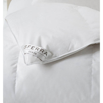 Dover European White Duck Down Duvets by SFERRA Additional Image - 1