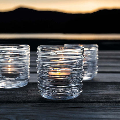 Echo Lake Tealight by Simon Pearce Additional Image-14