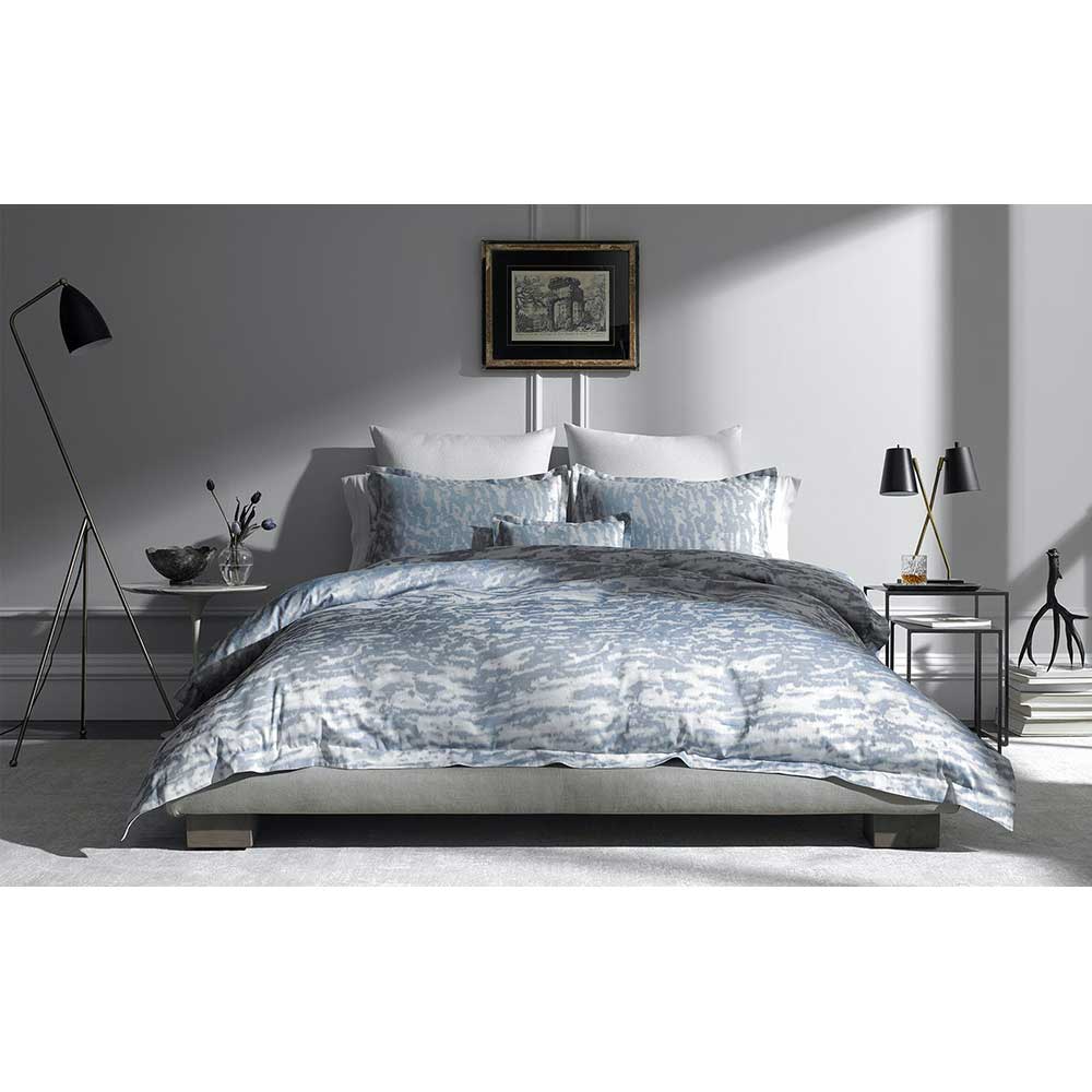 Nocturne Hemstitch Luxury Bed Linens by Matouk