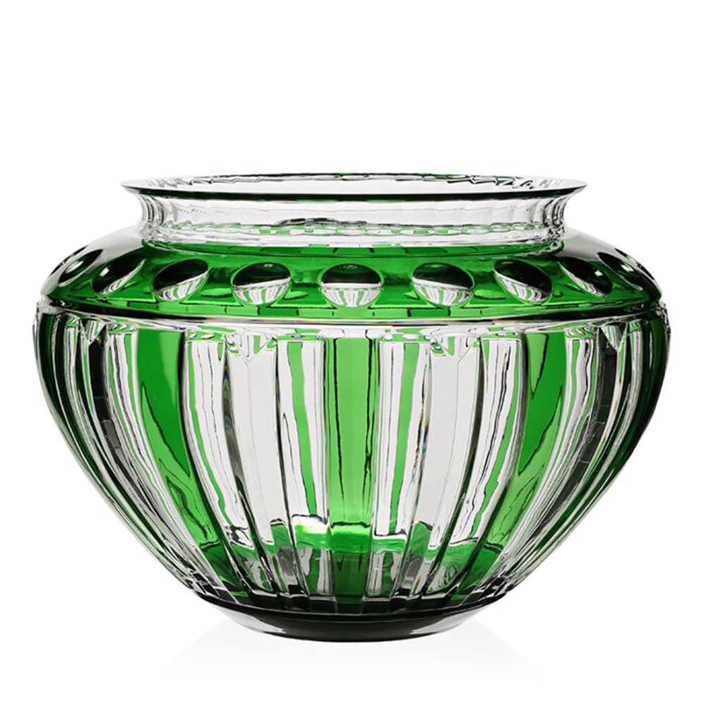 Emerald Centrepiece Bowl - Limited Edition by William Yeoward Crystal