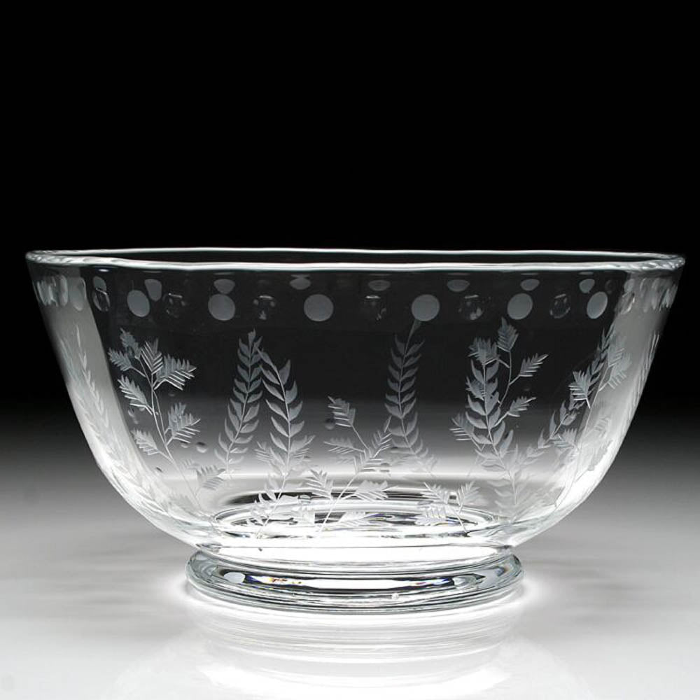 Fern Centrepiece Bowl (12") by William Yeoward Crystal Additional Image - 1