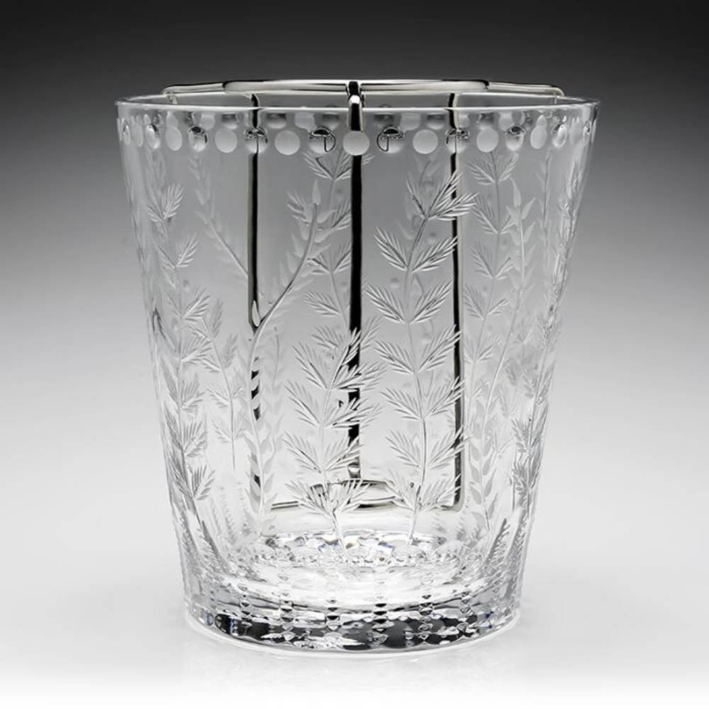 Fern Champagne Bucket with Bottle Holder by William Yeoward Crystal Additional Image - 1