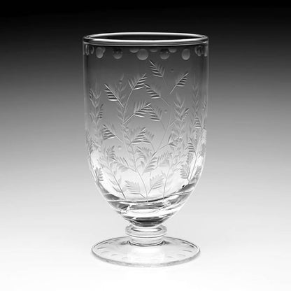 Fern Footed Flower Vase (7"/18cm) by William Yeoward Crystal Additional Image - 1