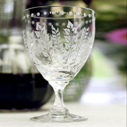 Fern Large Wine Glass (6") by William Yeoward Crystal Additional Image - 1