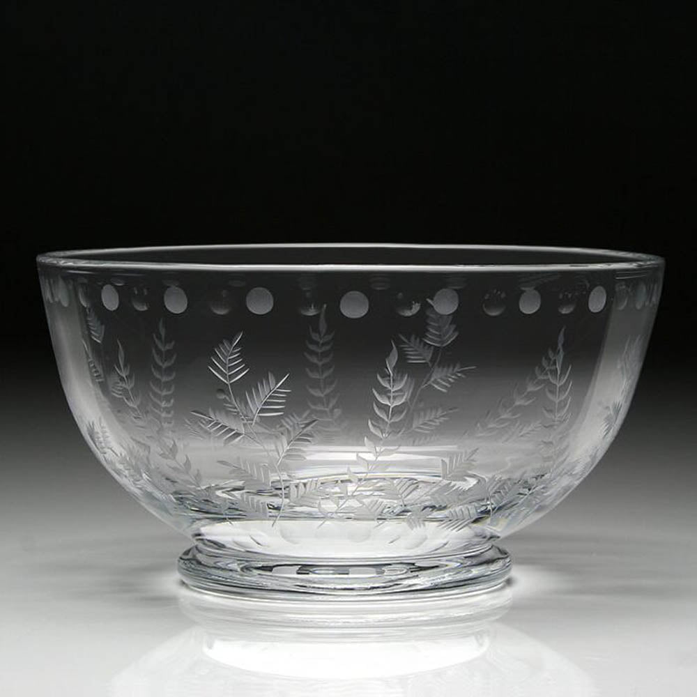 Fern Salad Bowl (9") by William Yeoward Crystal Additional Image - 1