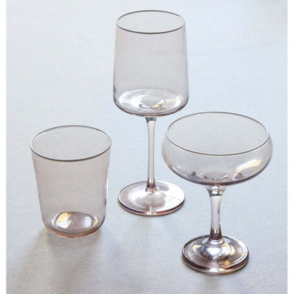 Fine Line With White Rim Wine Glass Set Of 4 by Mariposa Additional Image-5