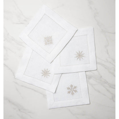 Fiocco Cocktail Napkin - Set of 4 by SFERRA