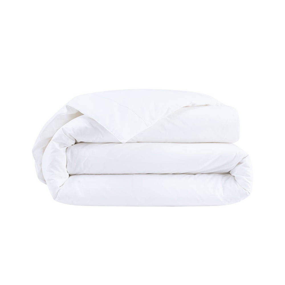Flandre Luxury White Fitted Sheet by Yves Delorme Additional Image - 5