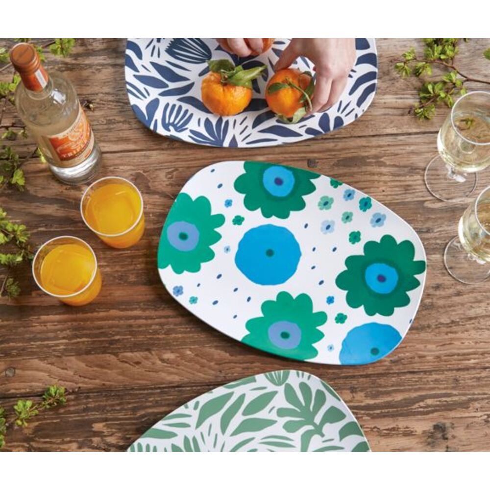 Floral Flash Platter by Mariposa Additional Image-2