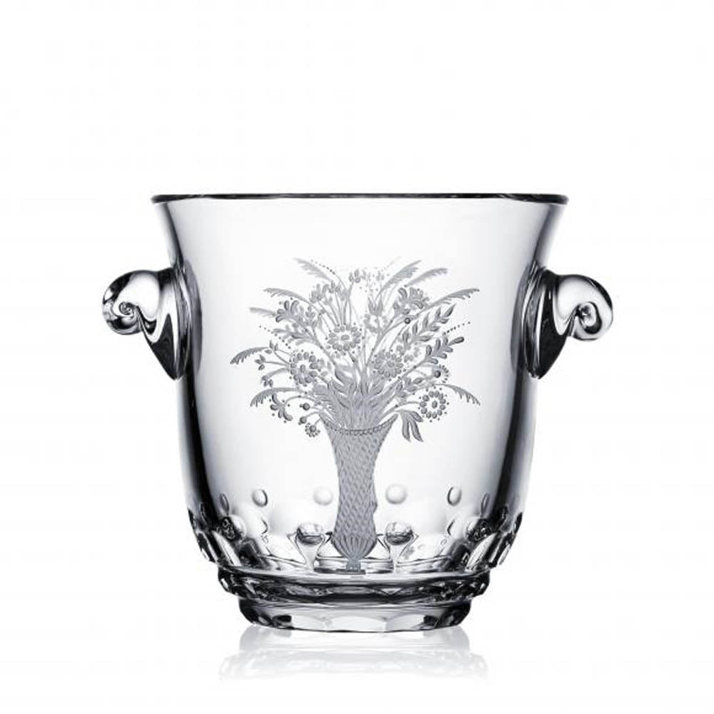 Florence Clear Ice Bucket by Varga Crystal