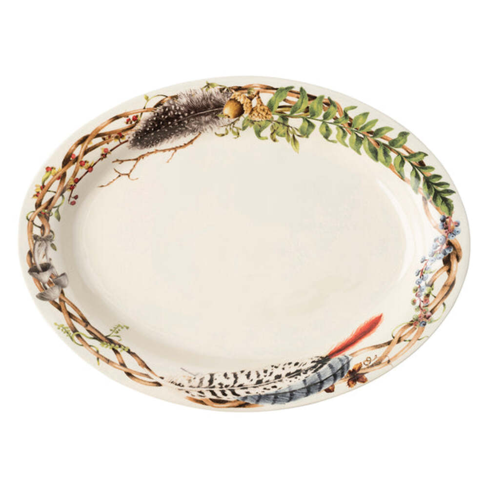 Forest Walk 17" Platter by Juliska