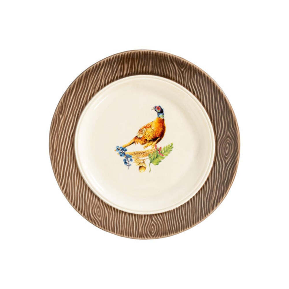 Forest Walk Animal Side/Cocktail Plate Assorted - Set of 4 by Juliska Additional Image-9