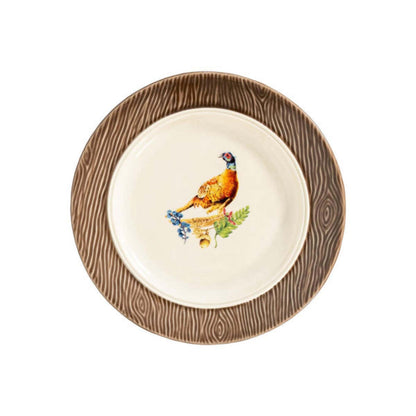 Forest Walk Animal Side/Cocktail Plate Assorted - Set of 4 by Juliska Additional Image-9