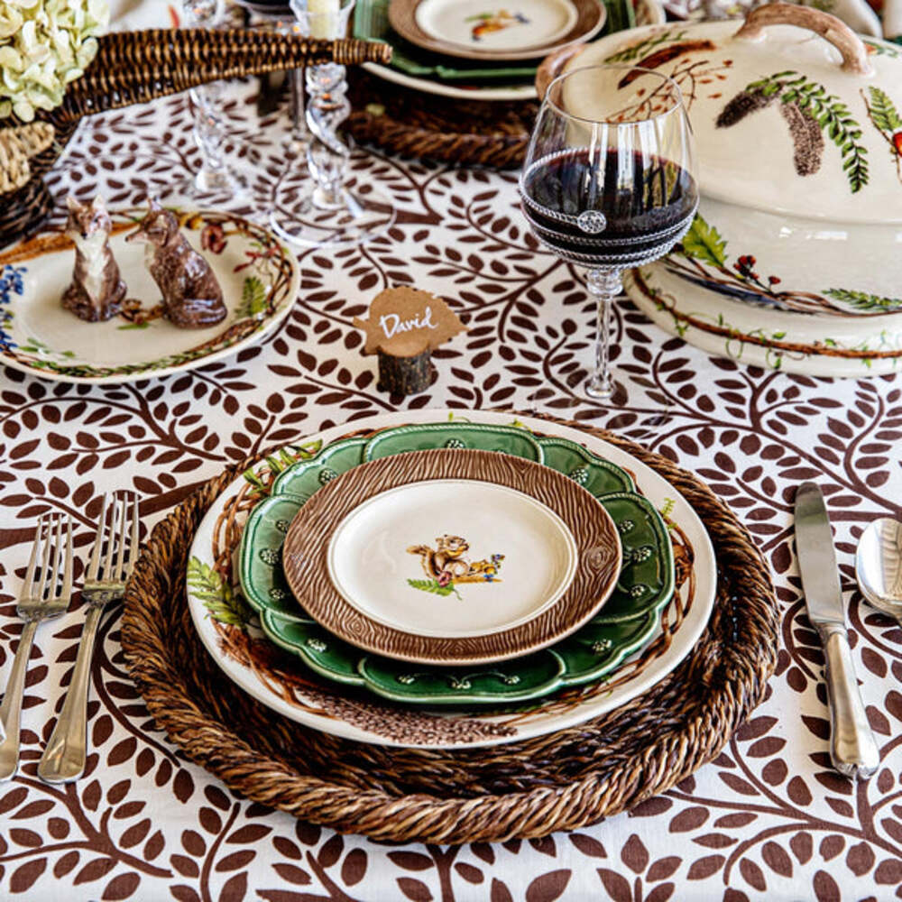 Forest Walk Animal Side/Cocktail Plate Assorted - Set of 4 by Juliska Additional Image-3