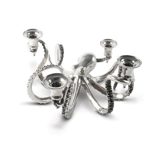 Four Socket Octopus Candelabrum by Vagabond House