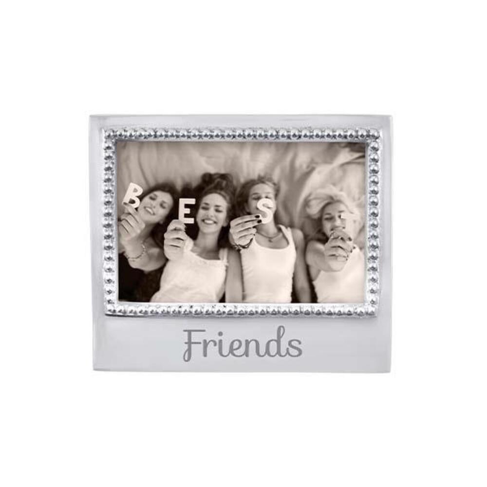 Friends Beaded 4X6 Frame by Mariposa