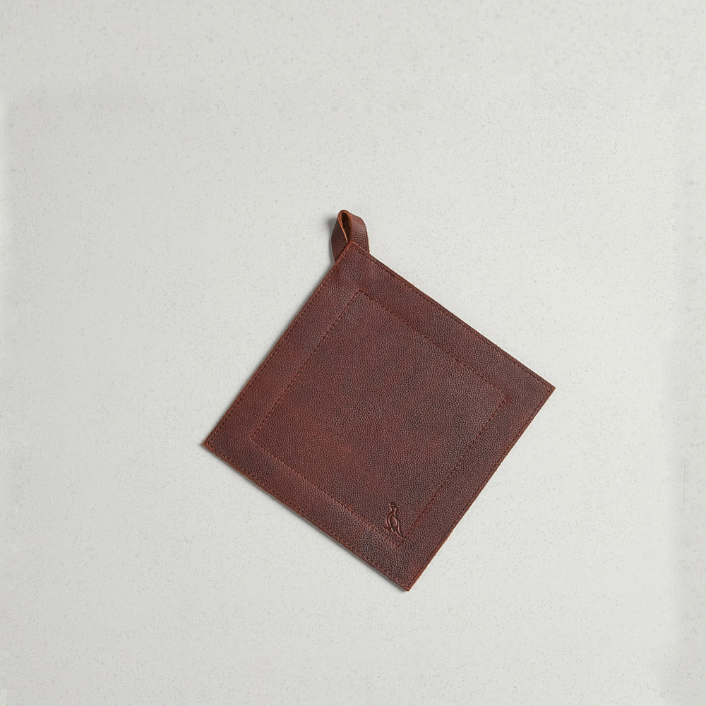 Full Grain Leather Potholder by Smithey